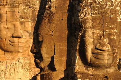 Bayon at Sunset