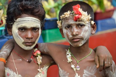 Hindu children