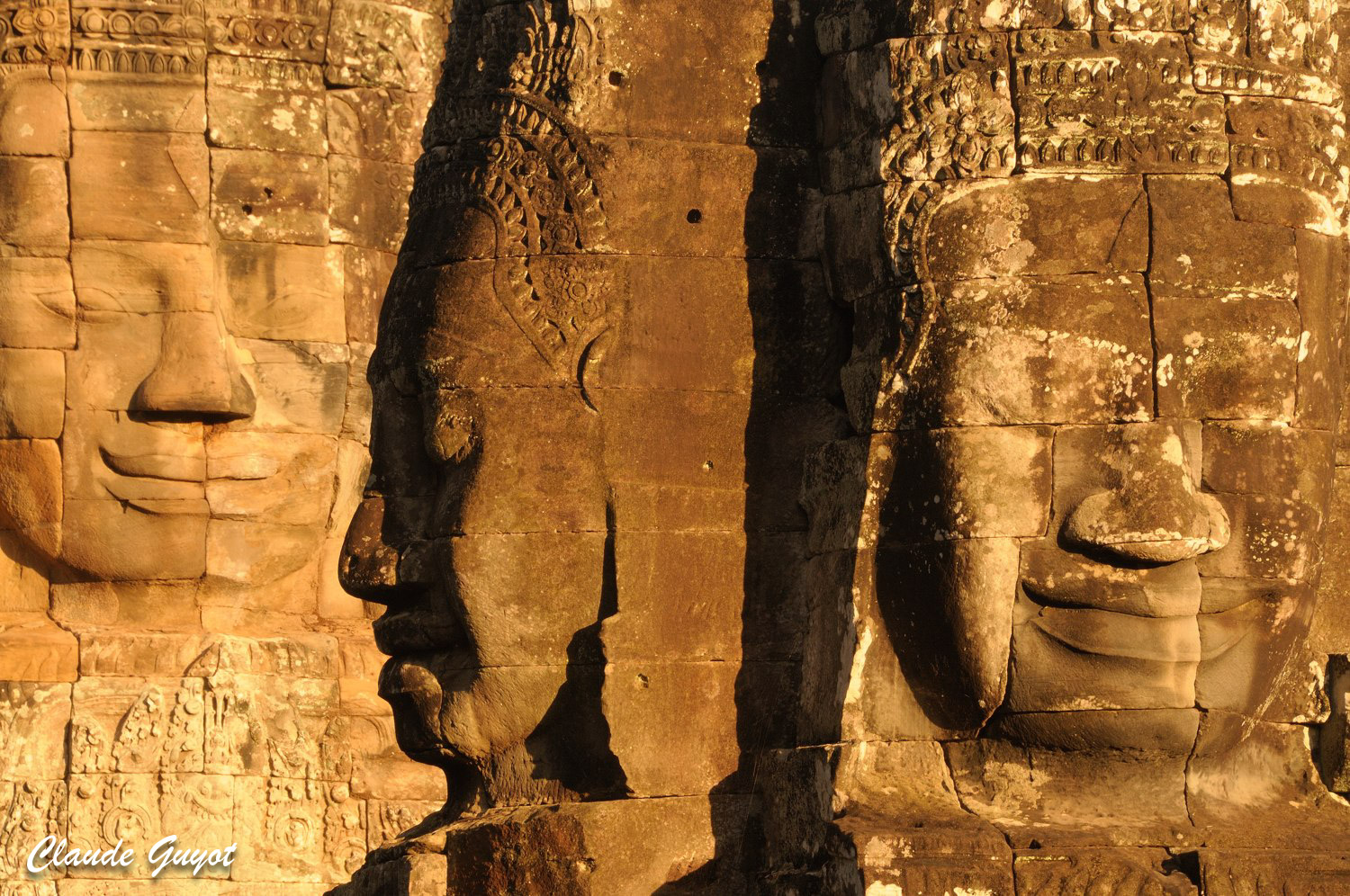 Bayon at Sunset