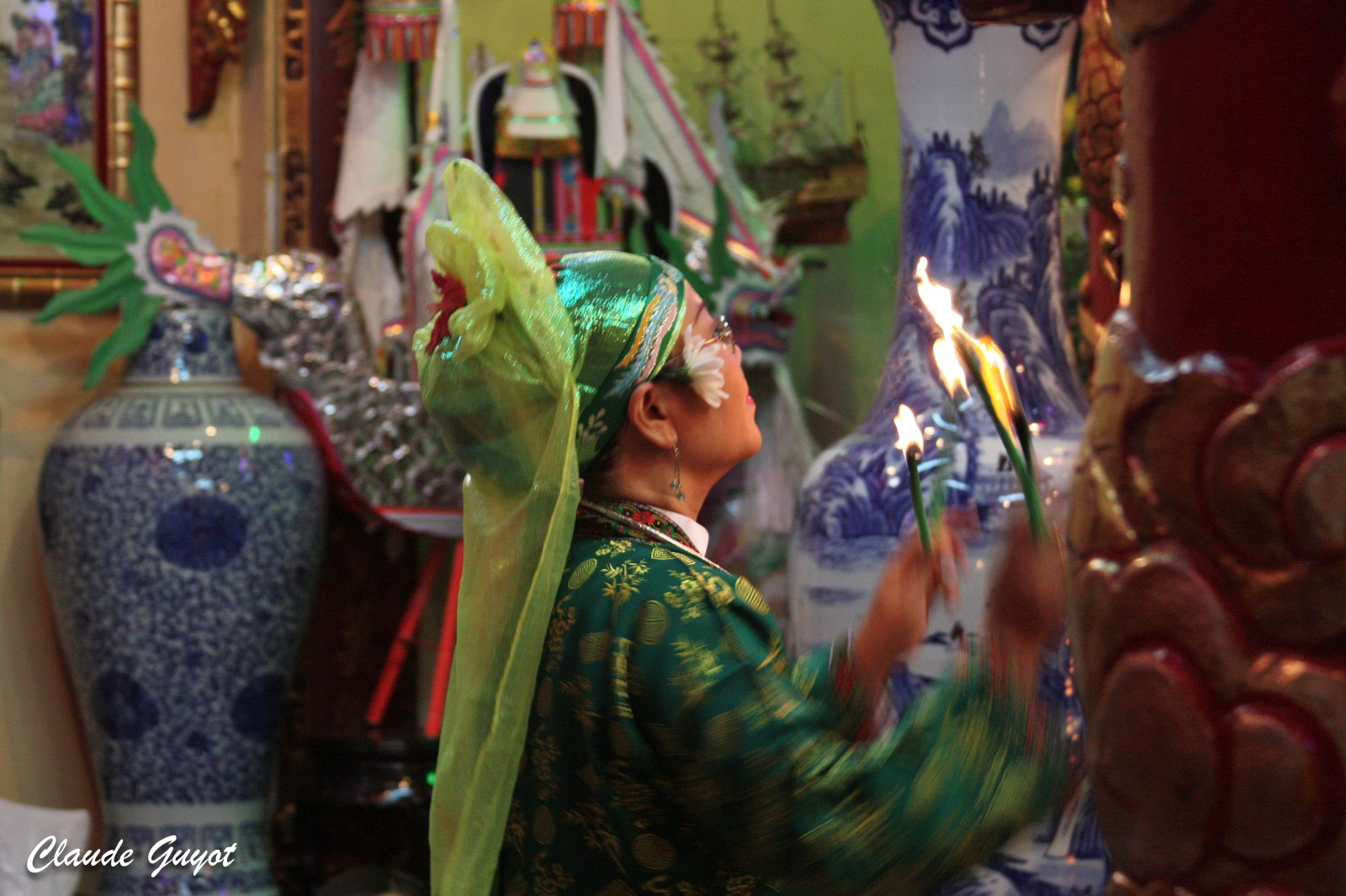 Dialog with spirits along Saigon River